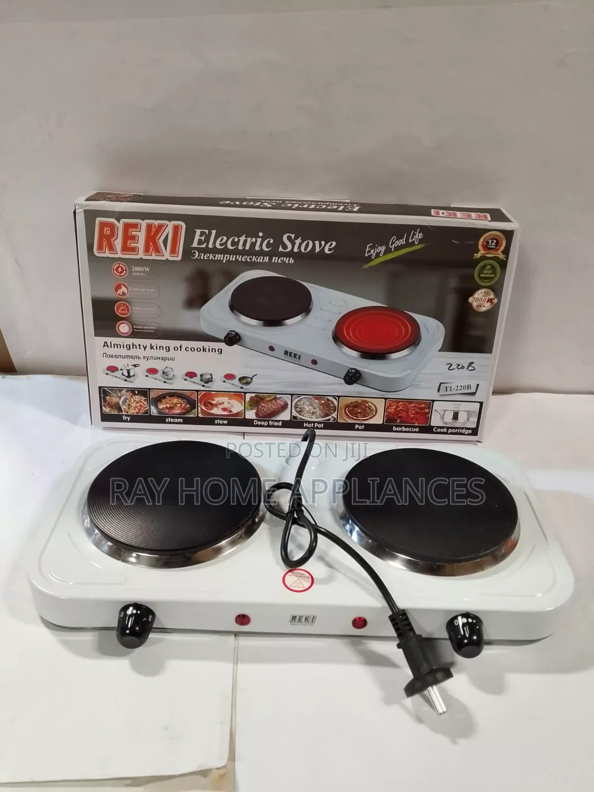 2 Burner Electric Stove