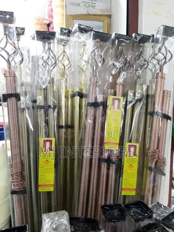 Imported Curtain Rods Built for Long-Term Use