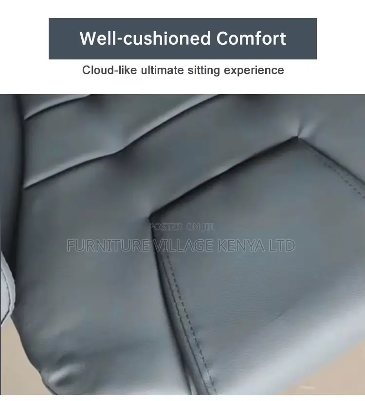 Leather Office Seat With Footrest