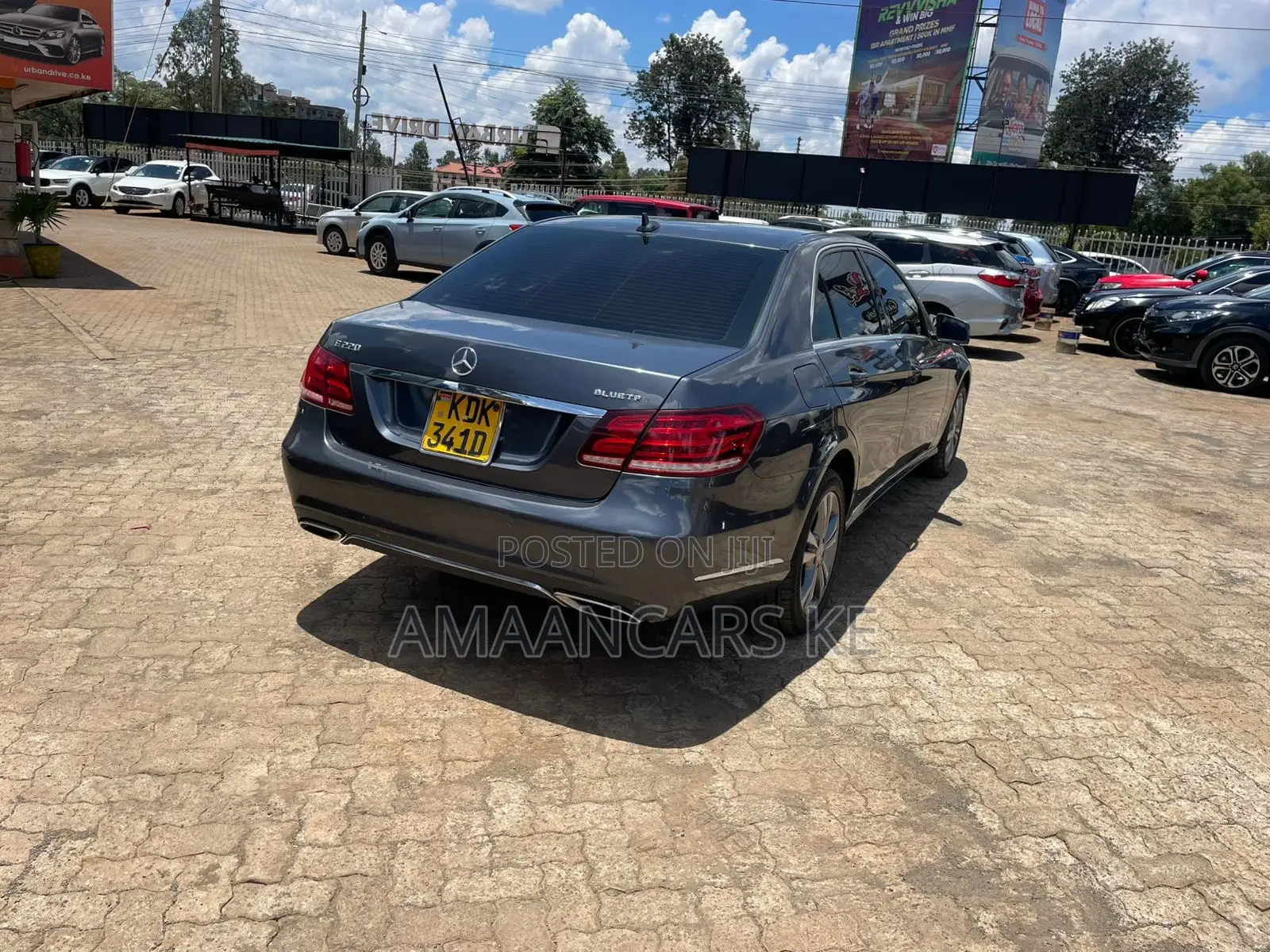Mercedes-Benz E220 2015 Gray