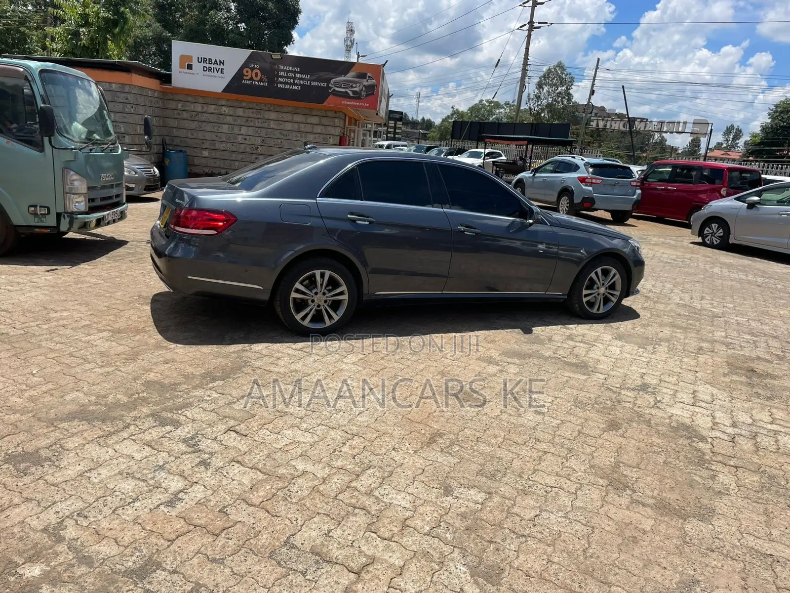Mercedes-Benz E220 2015 Gray