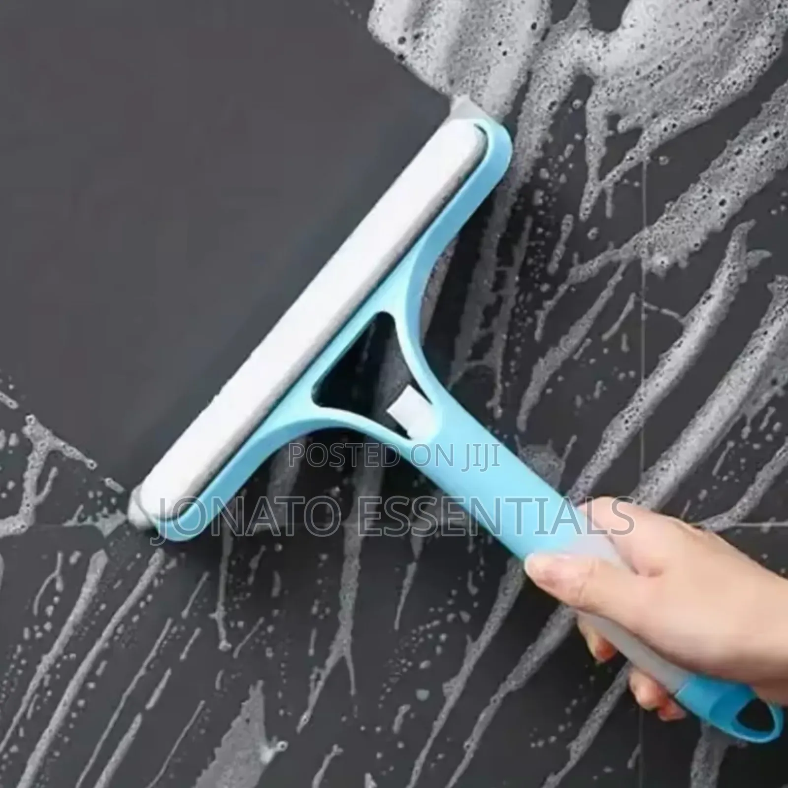 3 in 1 Window Squeegee Cleaner With Built-in Spray Bottle