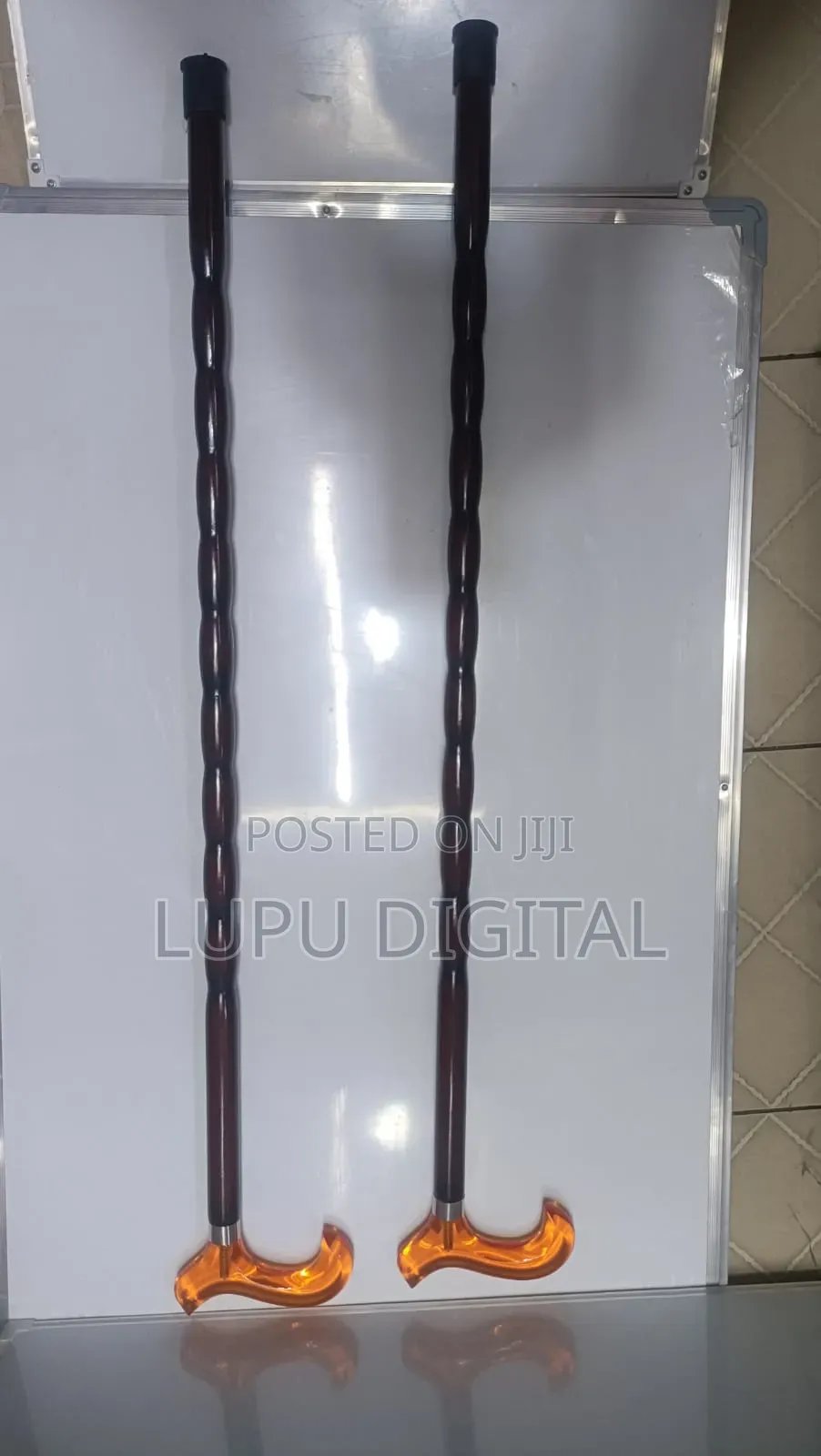 Glass Handle Walking Sticks