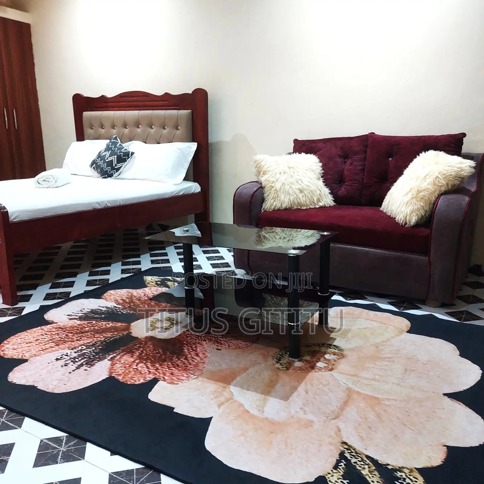 Spacious Studio Airbnb Mombasa Cbd, Ganjoni | Near SGR Sapphire