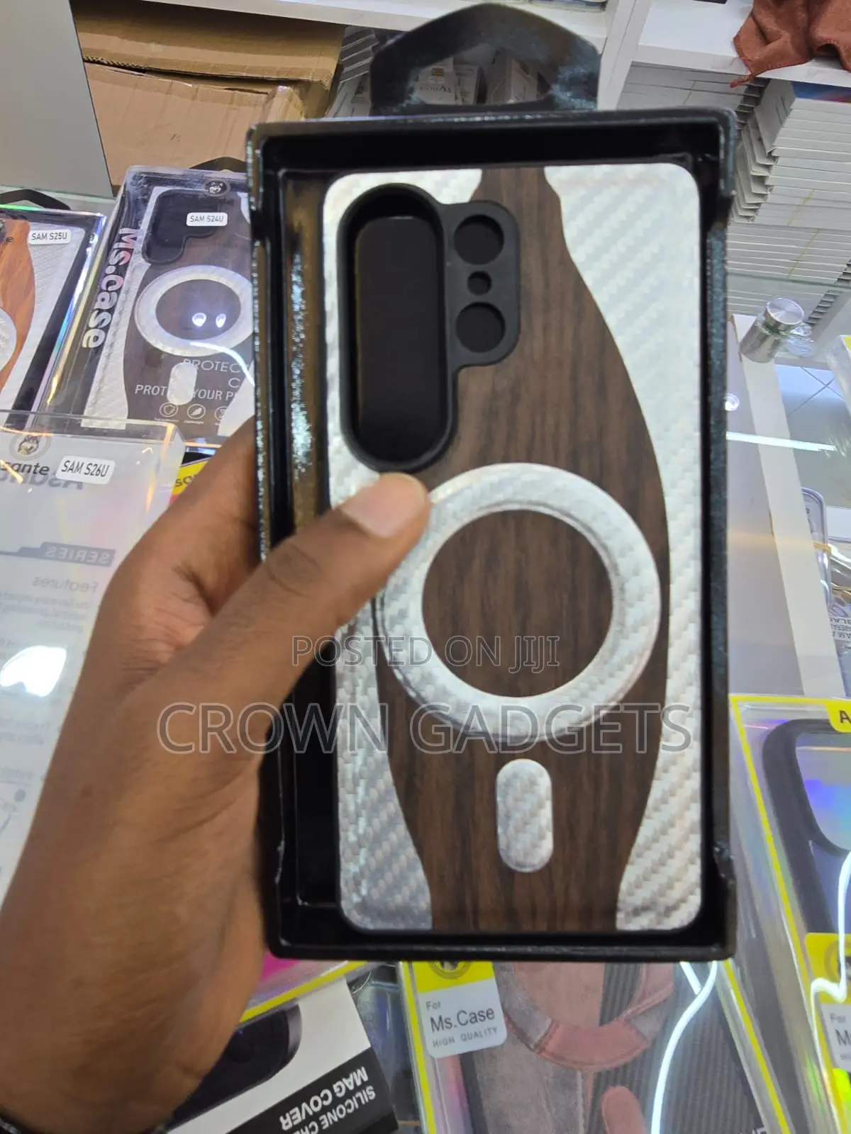 Premium Hard Back Case for Samsung S26 S25 S24 Ultra