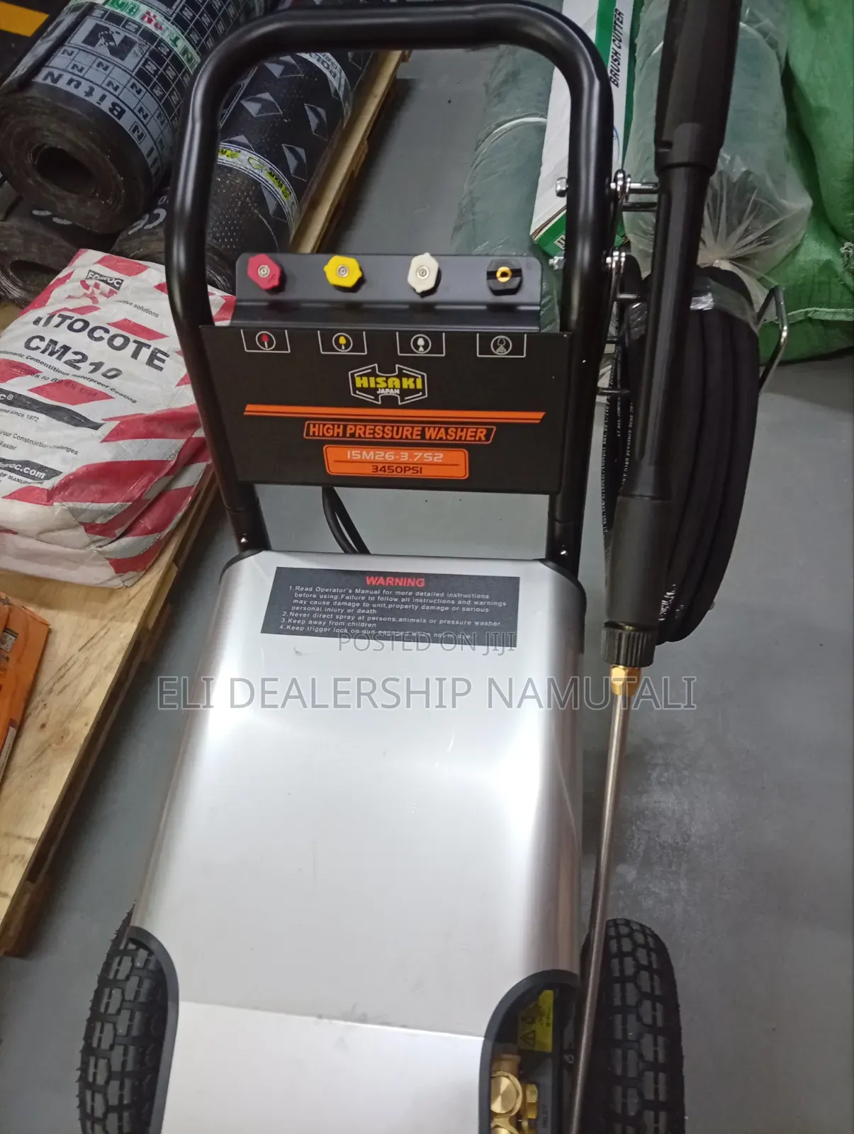 Hisaki Japan Pressure Washer Machine 3450psi/230v