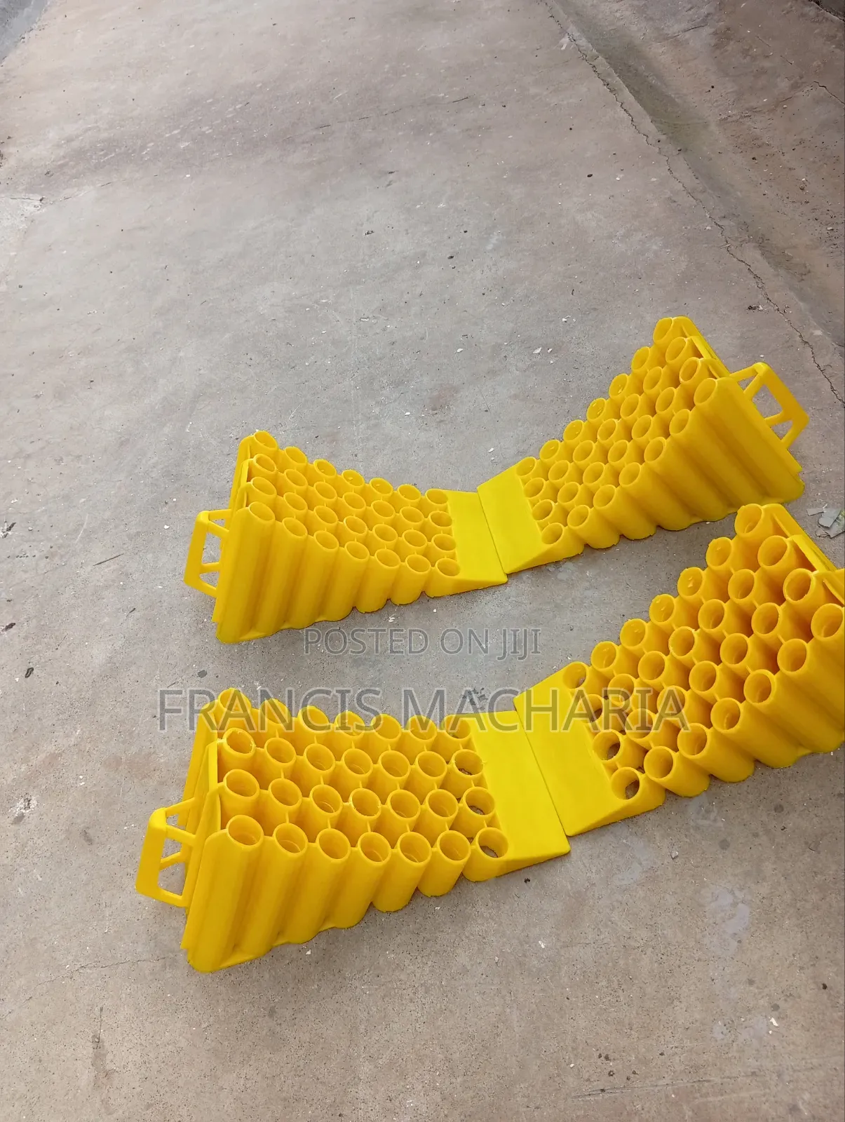Heavy Duty Yellow Wheel Chocks