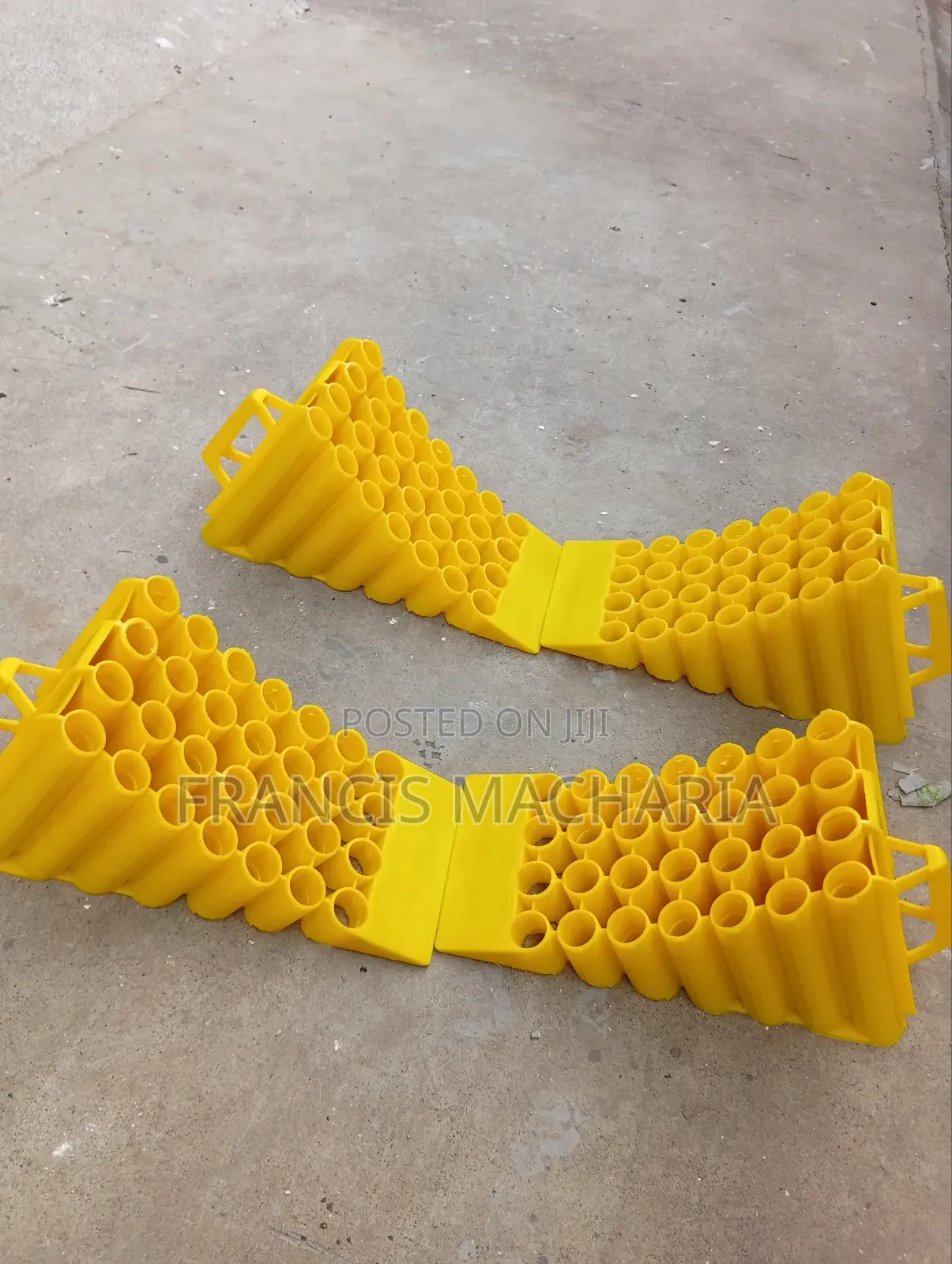 Heavy Duty Yellow Wheel Chocks