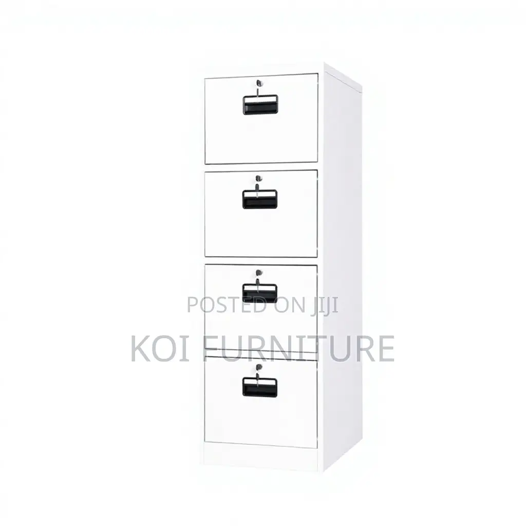 Office Cabinet; Steel Cabinet With 4 Lockable Key Drawers