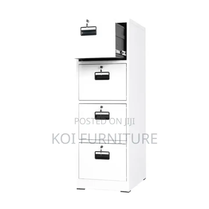 Office Cabinet; Steel Cabinet With 4 Lockable Key Drawers