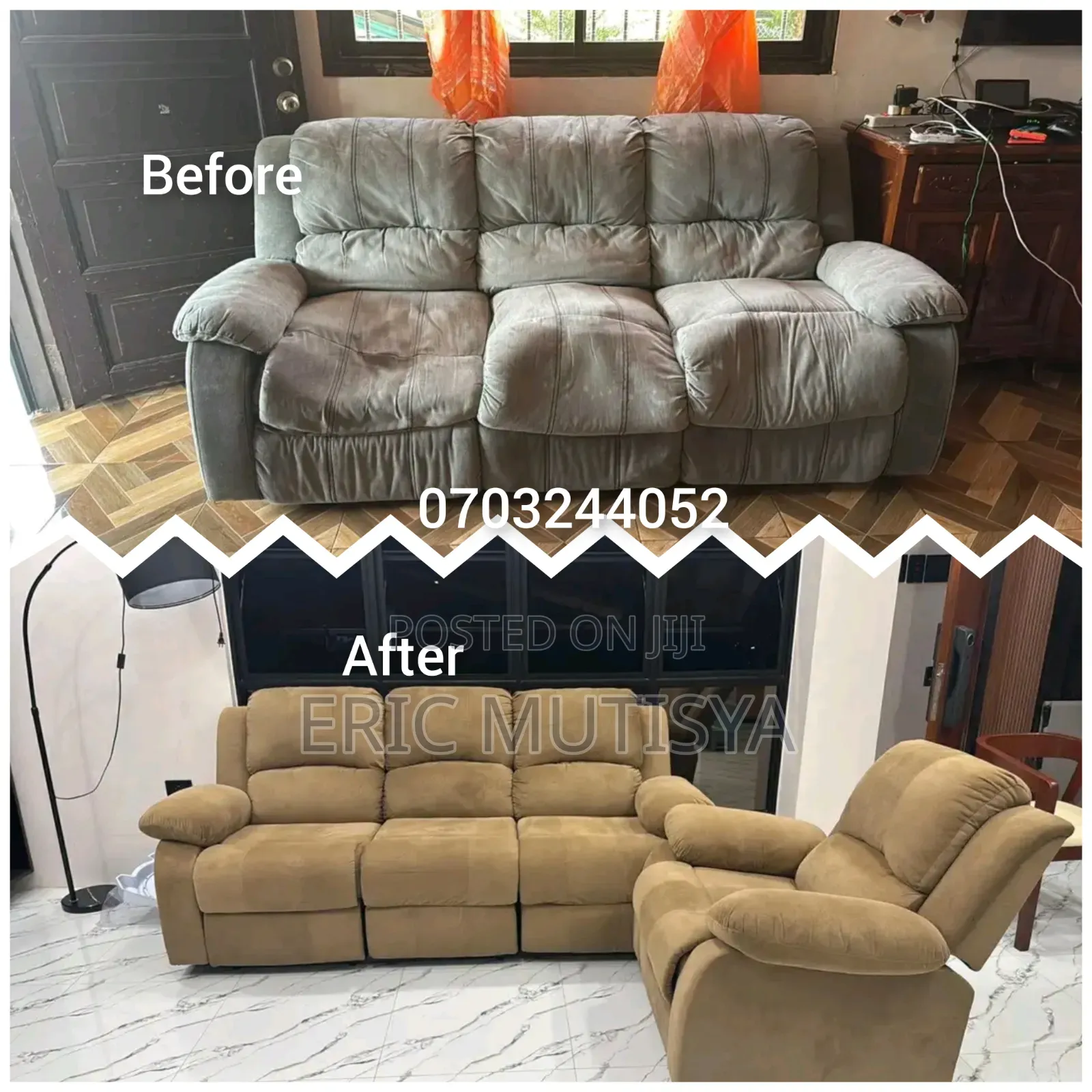 Recliner and Sofa Repair and Cleaning Services