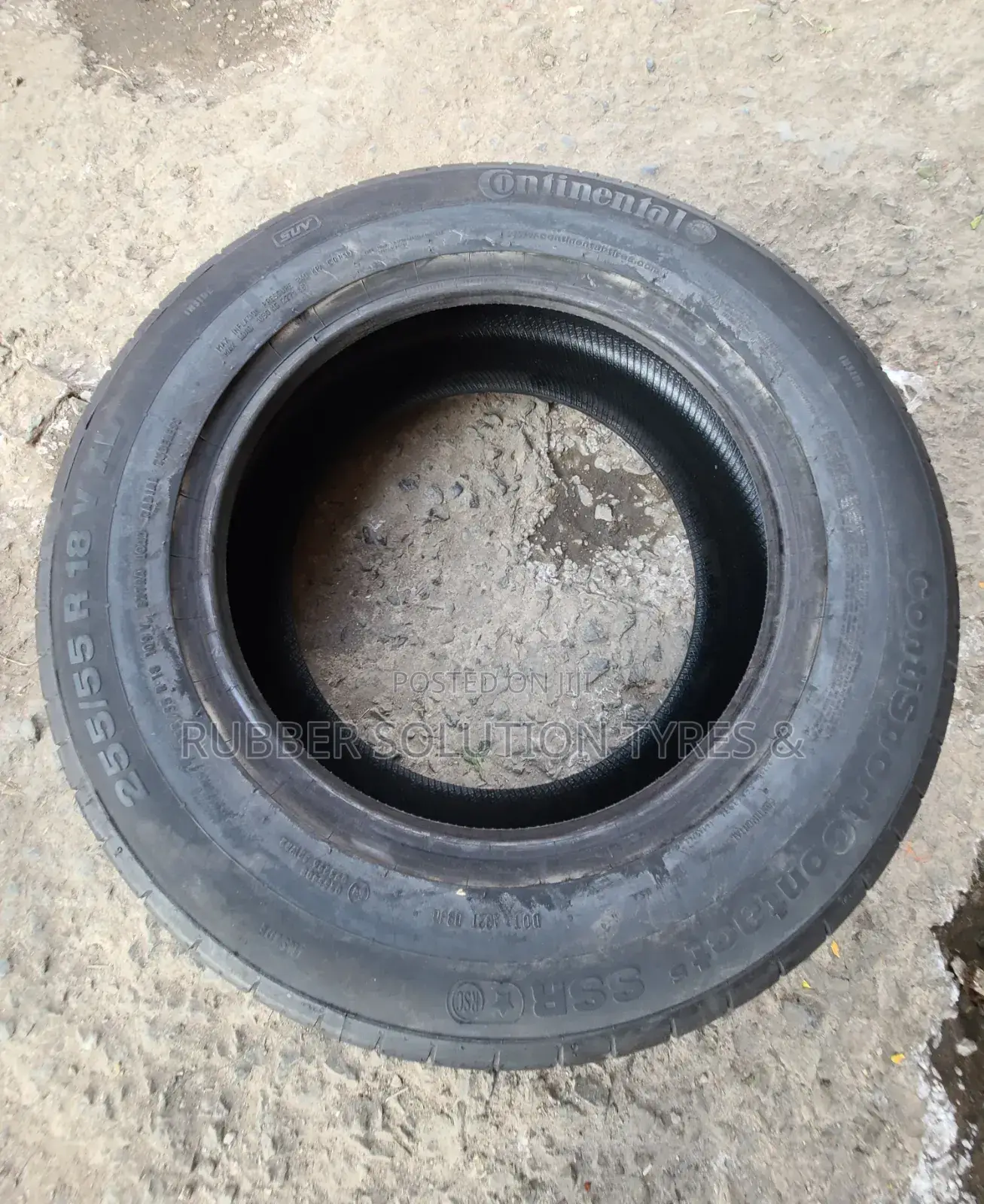 255/55 R18 Continental Tyres 108 v X/L Contisport Contact