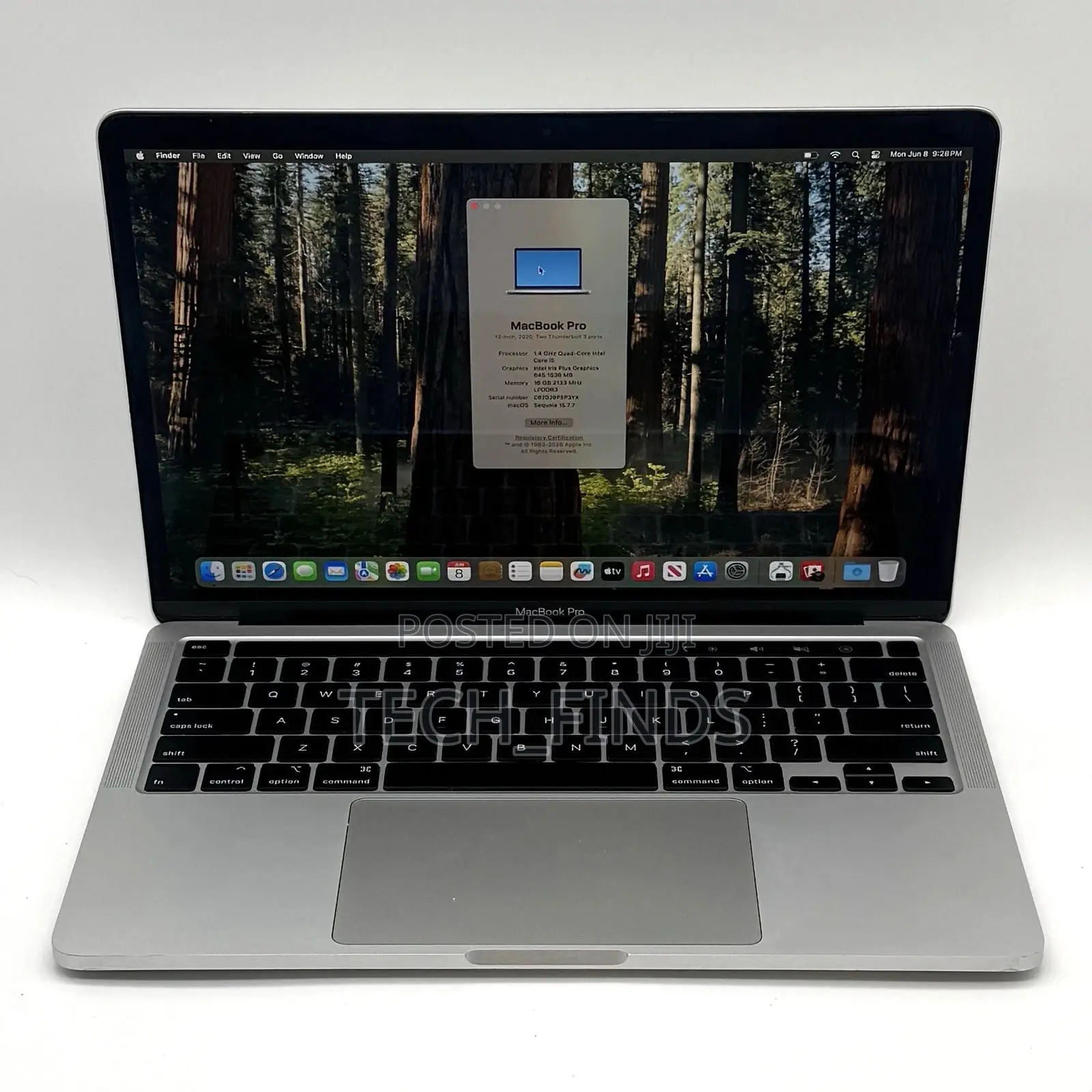 Laptop Apple MacBook Pro 2020 16GB Intel Core i5 SSD 512GB