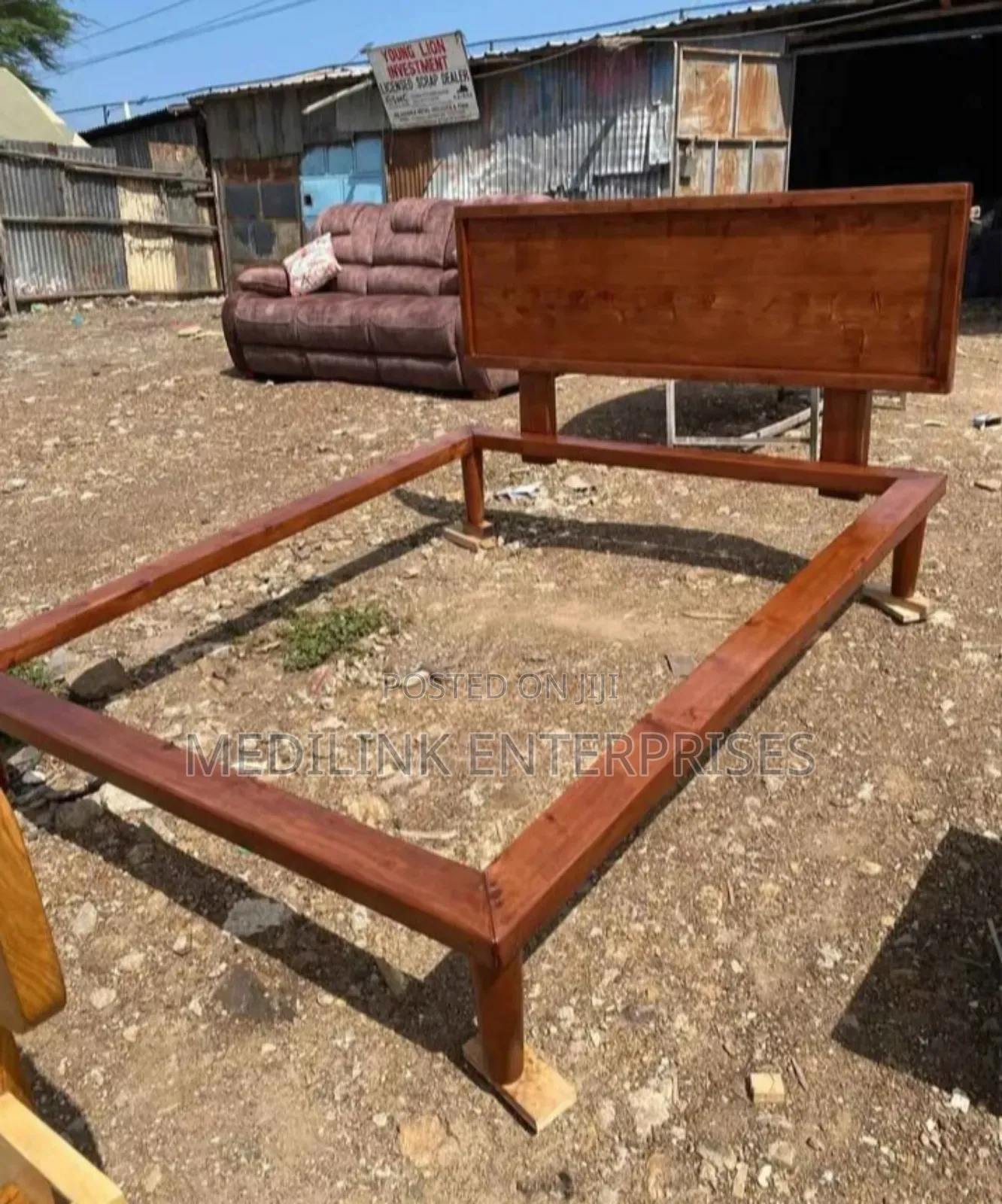 Chiaia Villa Bxbeds Mahogany Solid 6*6