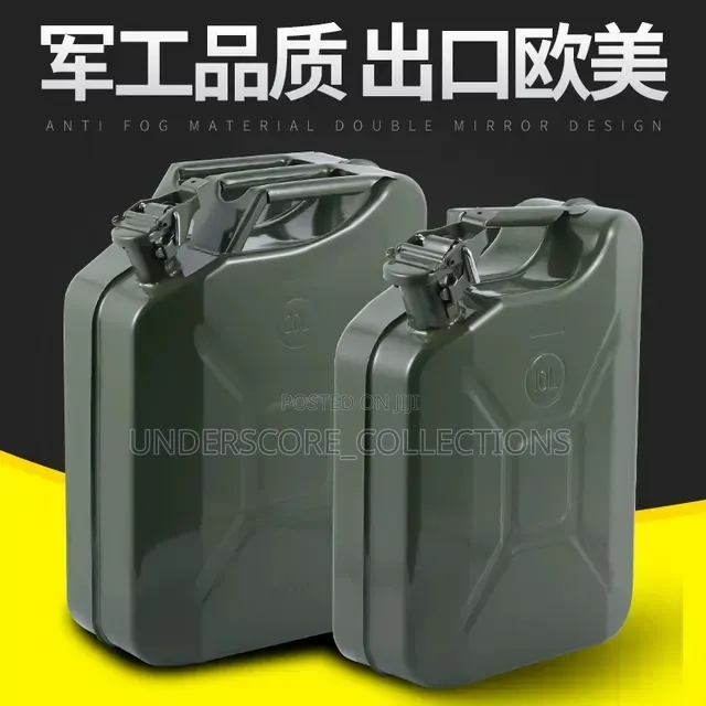 Green Fuel Storage Cans
