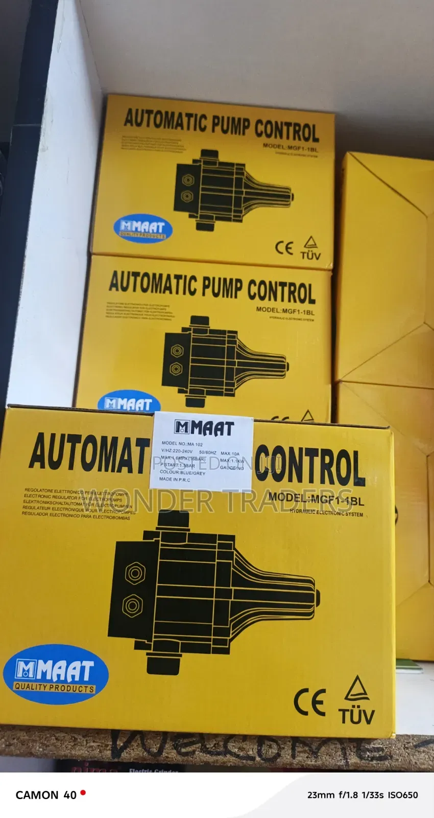 Water Pump Controller - Press Control Regulator