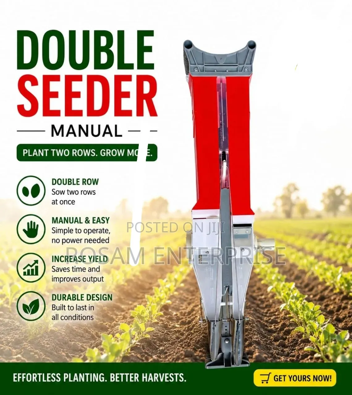 Manual Double Seeder