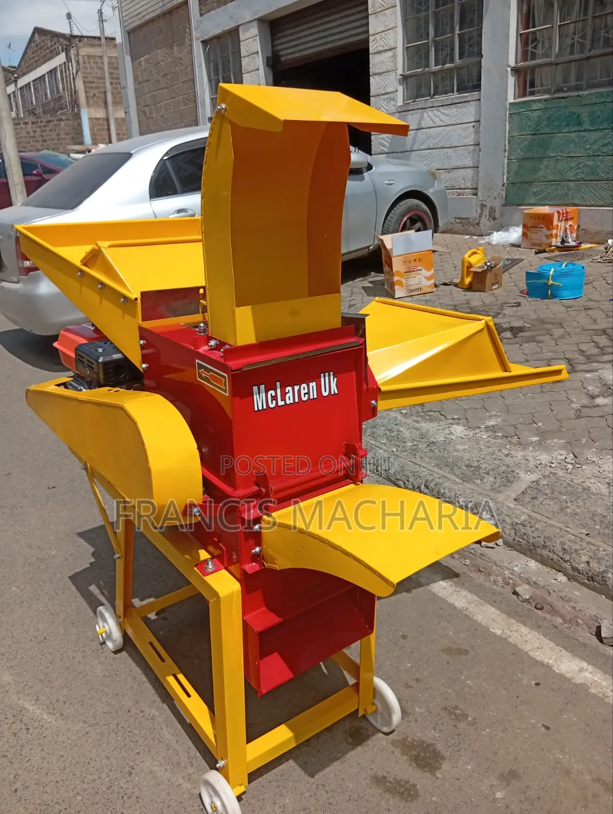 Animal Fodder Chopping Machine
