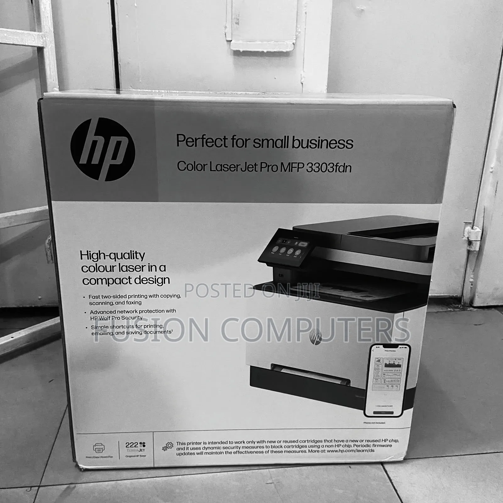 Hp Color Laserjet Pro Mfp 3303fdn Printer