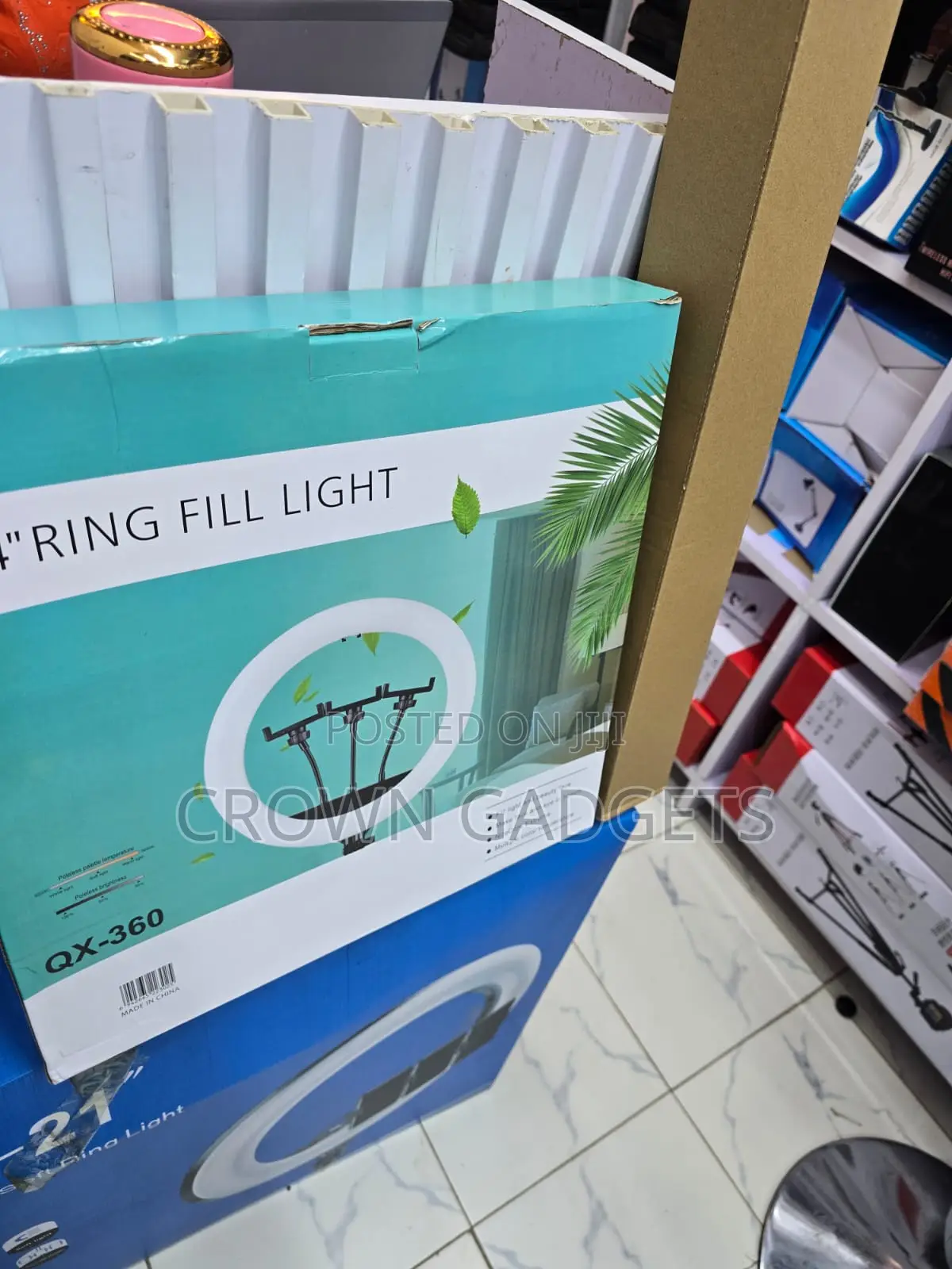 14 Inch Qx360 Led Ring Lamp for Live Streaming and Videos