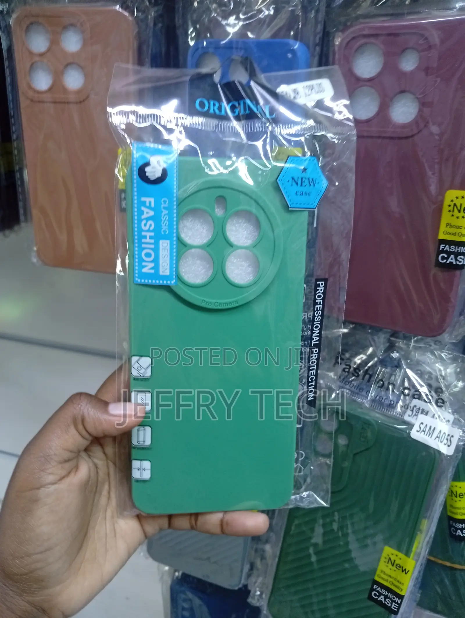 Green Tecno Spark 20 Pro Plus Soft Silicone Case Features