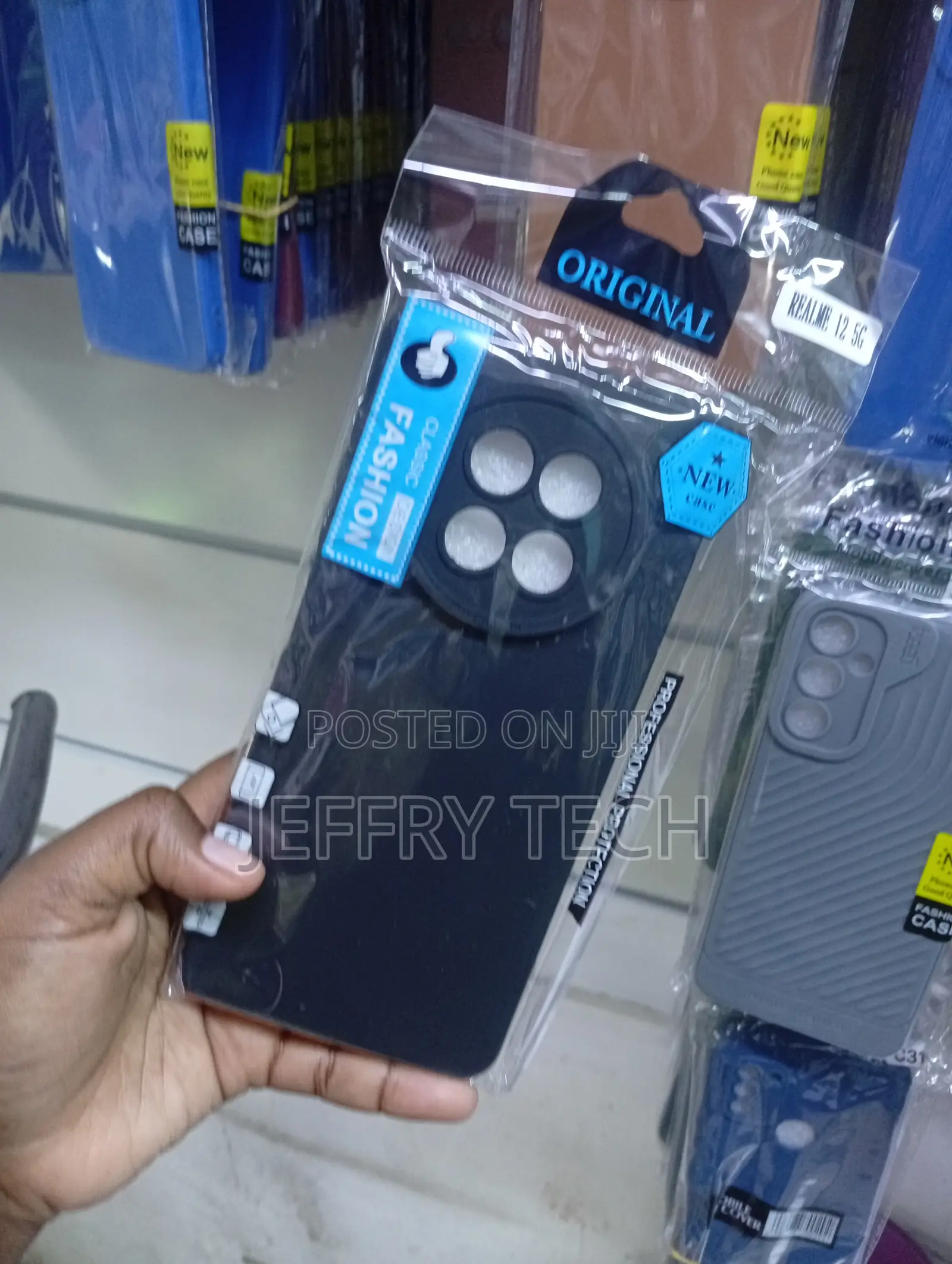 Black Silicone Phone Case Appears With for the Tecno Camon 30,