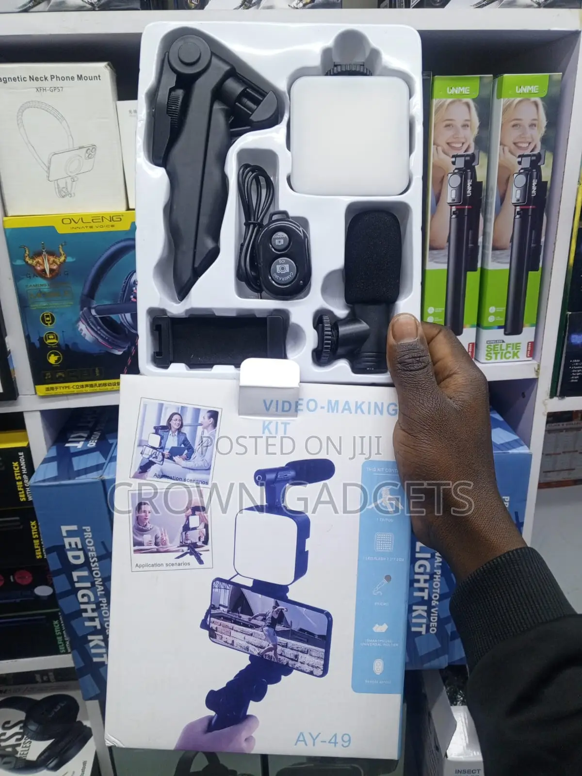 Ay-49 Mobile Video Making Kit For Youtube And Tiktok