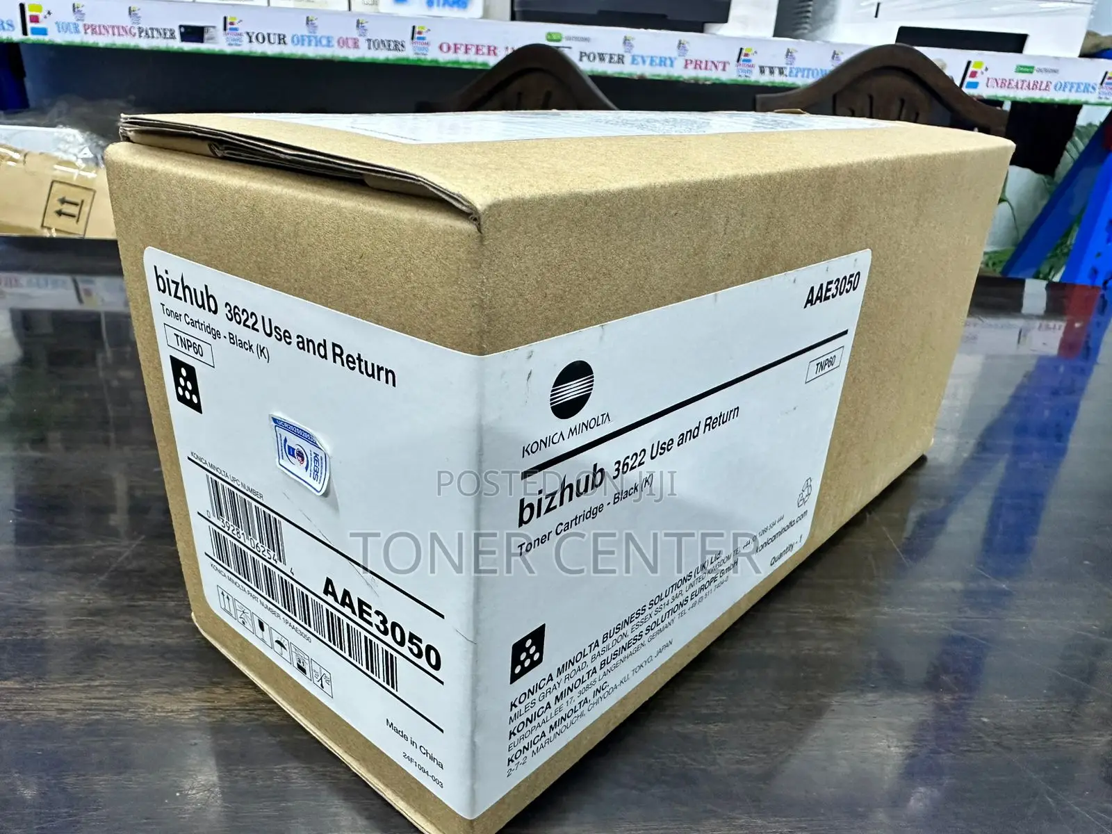 Konica Minolta TNP-62 Original Black Toner Cartridge