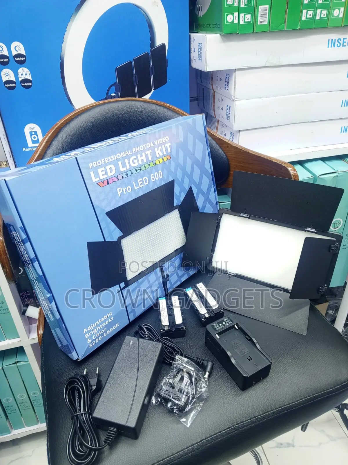 Professional Led 600 Light Kit Adjustable -