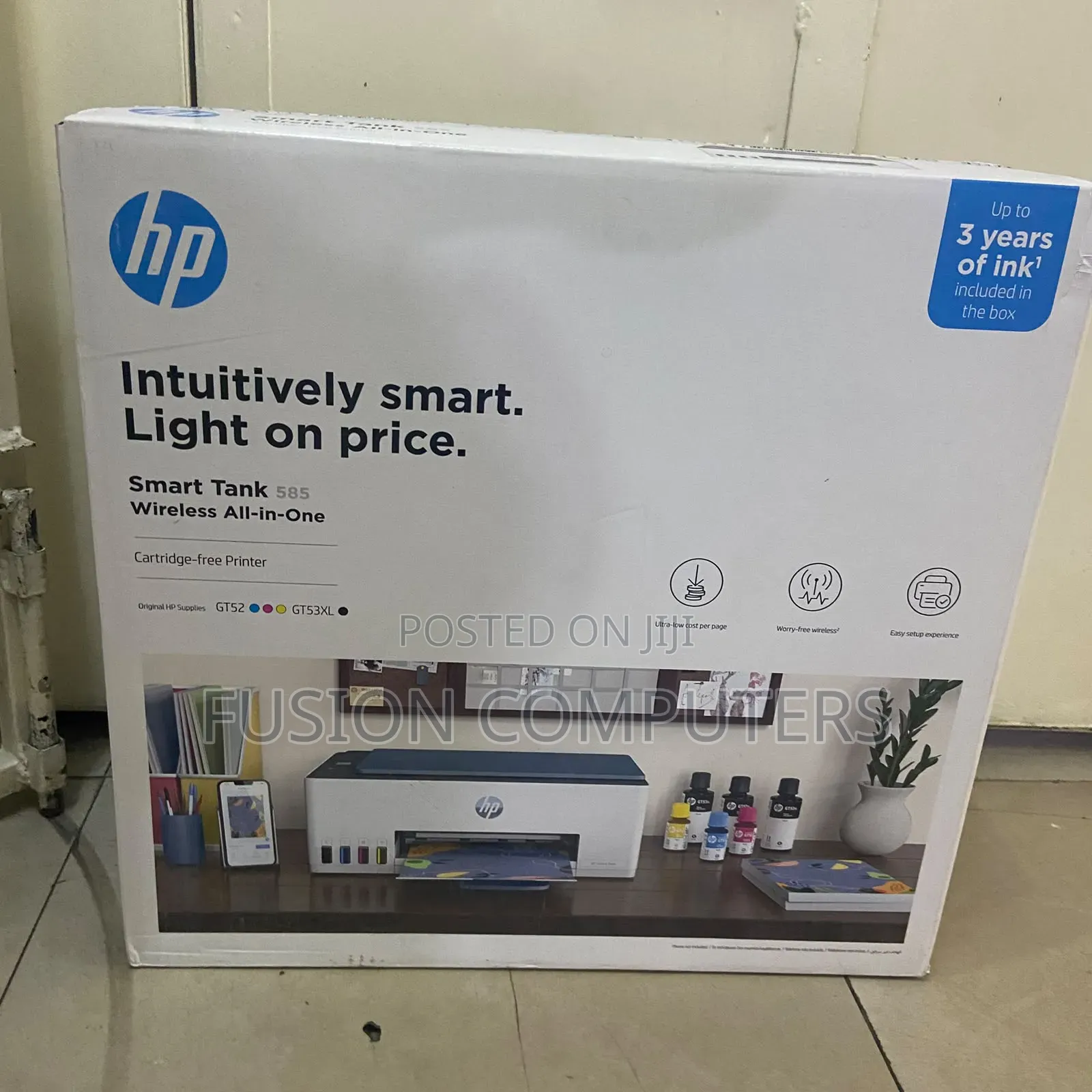 Hp Smart Tank 585 All-in-One Wifi Color Printer