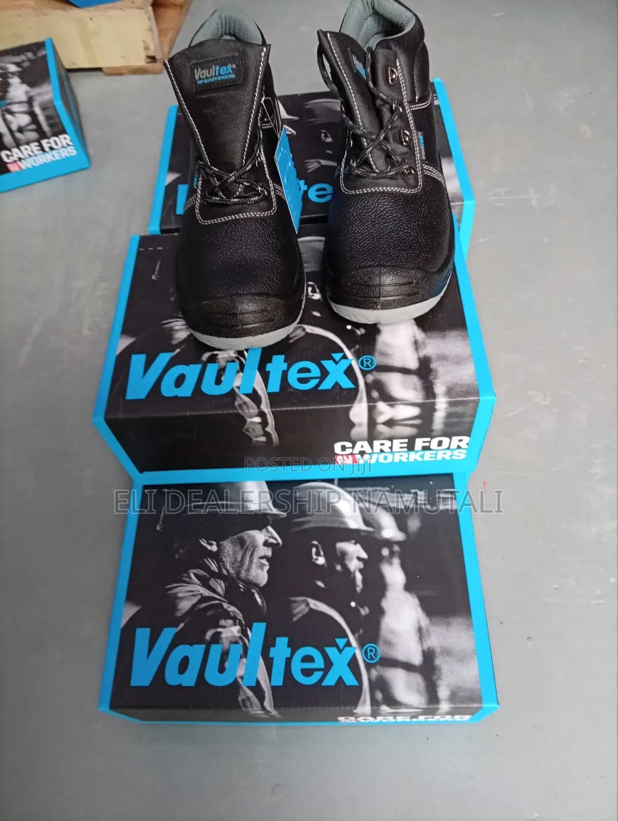Vaultex High-ankle Safety Shoes Comfort Meets Safety