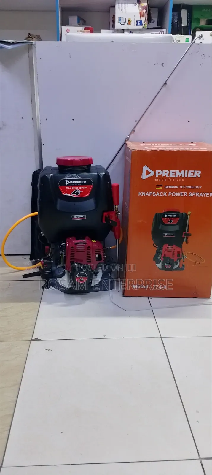 Premier Knapsack Power Sprayer 4 Stroke