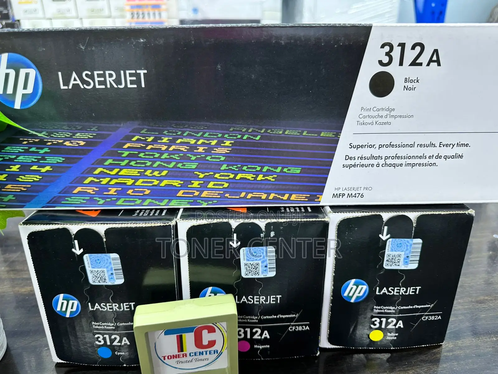 Hp 312a (Cf380a) Black Original Laserjet Toner