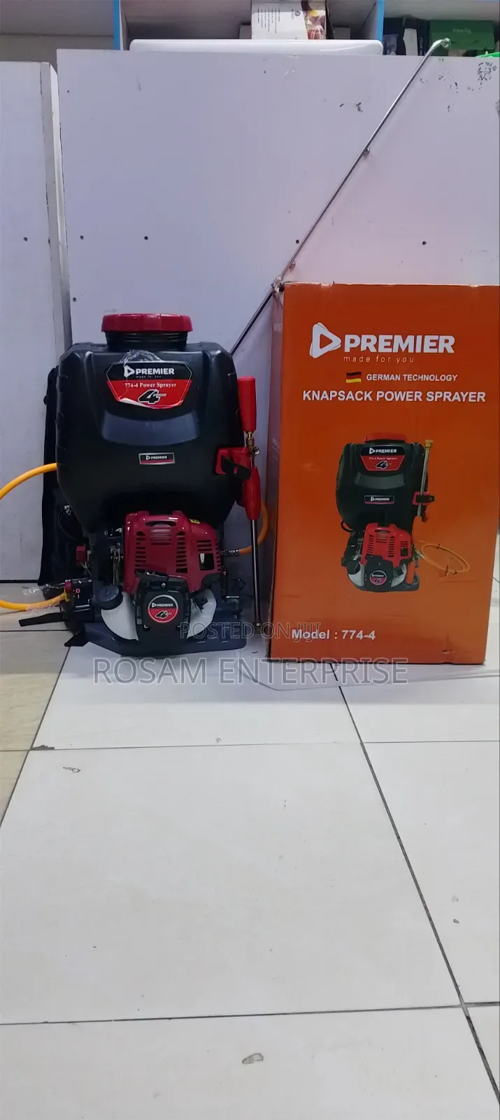 Premier Heavy Duty Knapsack Power Sprayer 4 Stroke