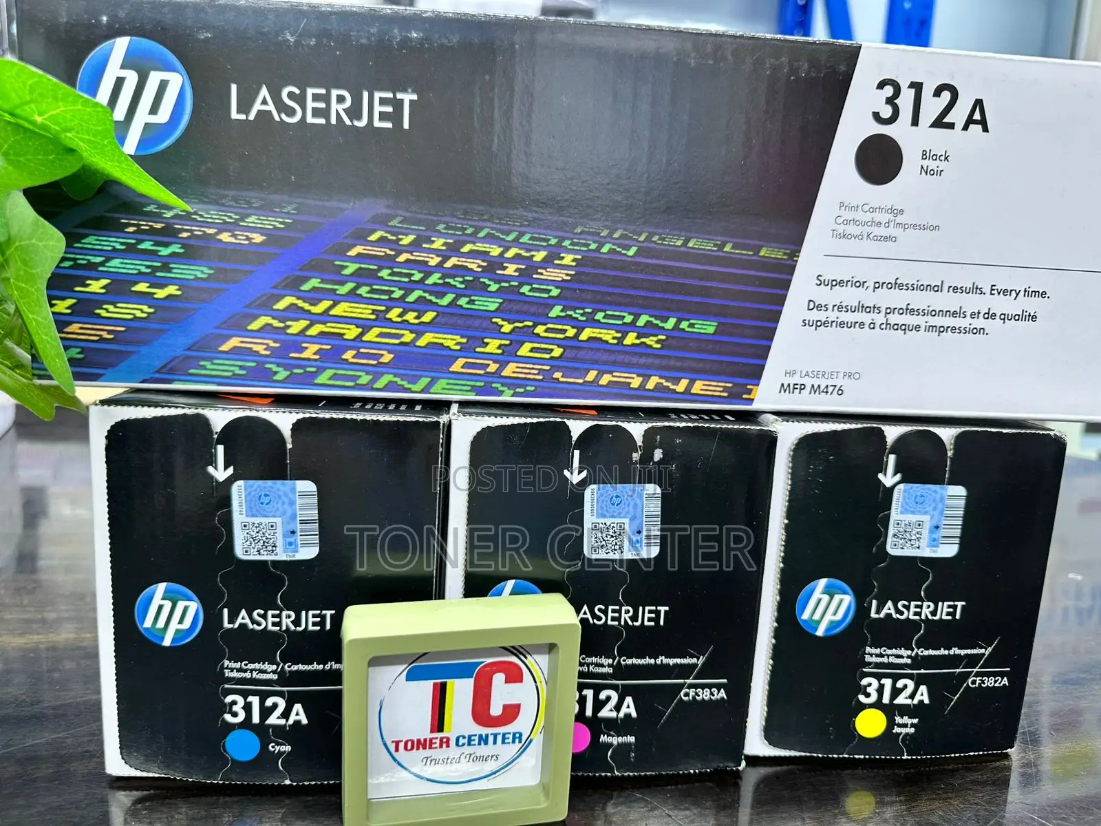 Hp 312a Cyan Original Toner Cartridge (Cf381a)
