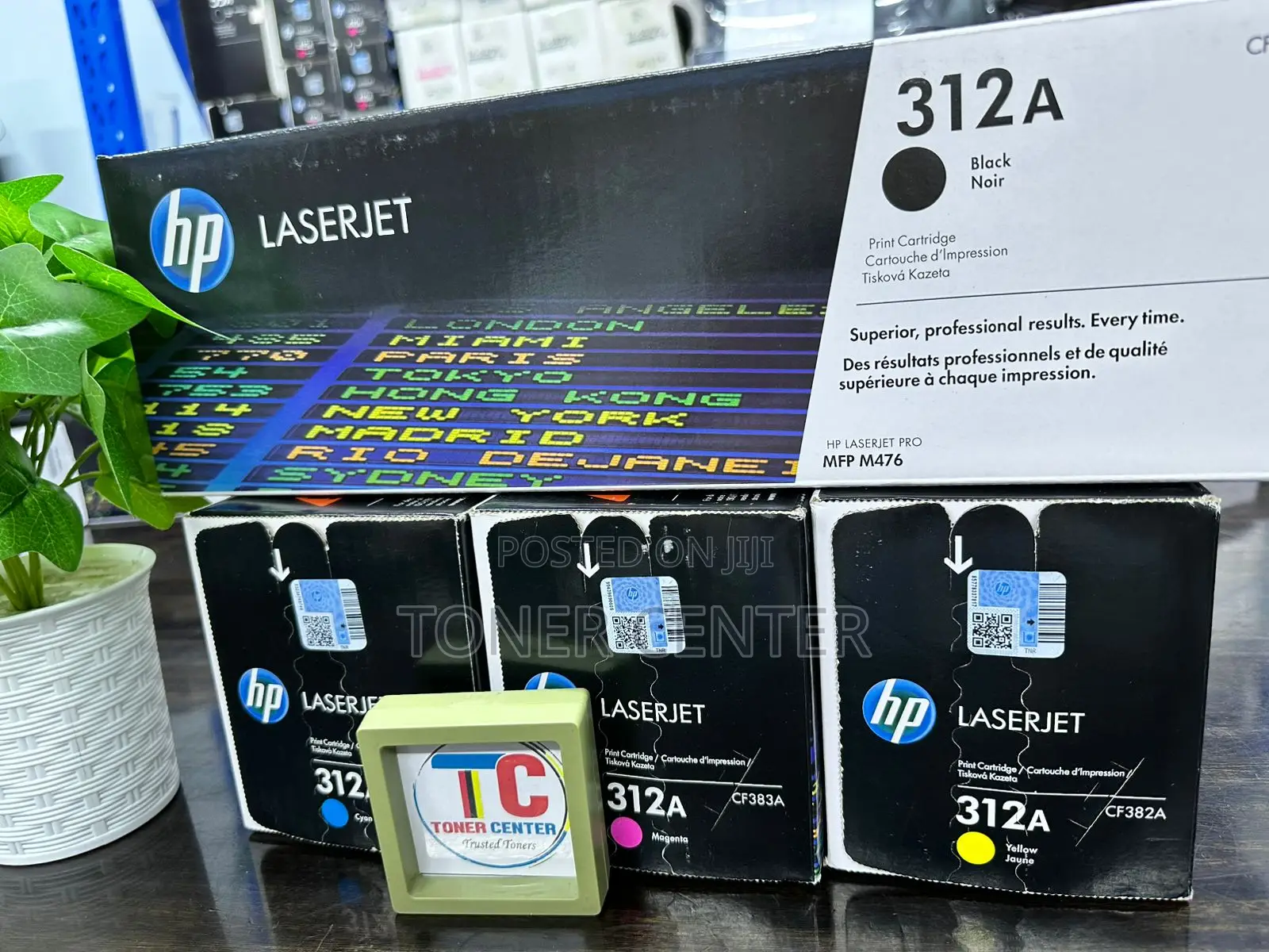 Original Oem Hp 312a Toner Set