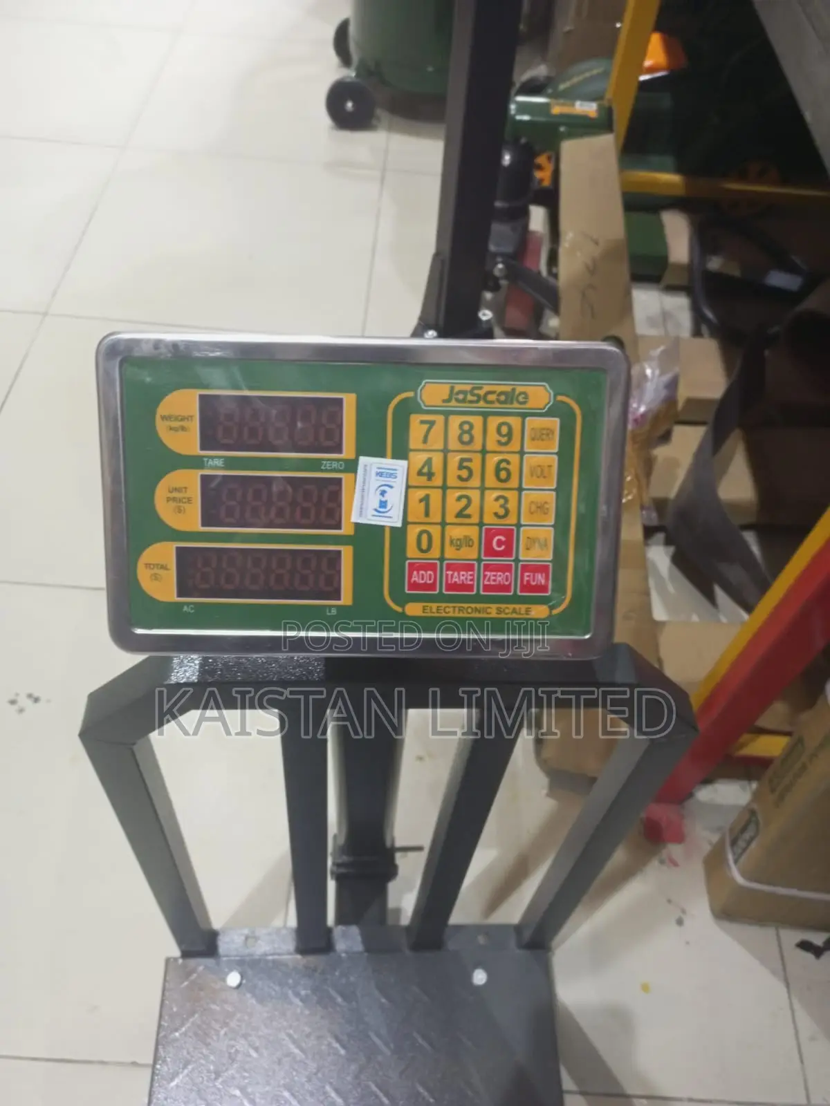 Rechargeable 100kg Electronic Scale Commercial Weighing Machine