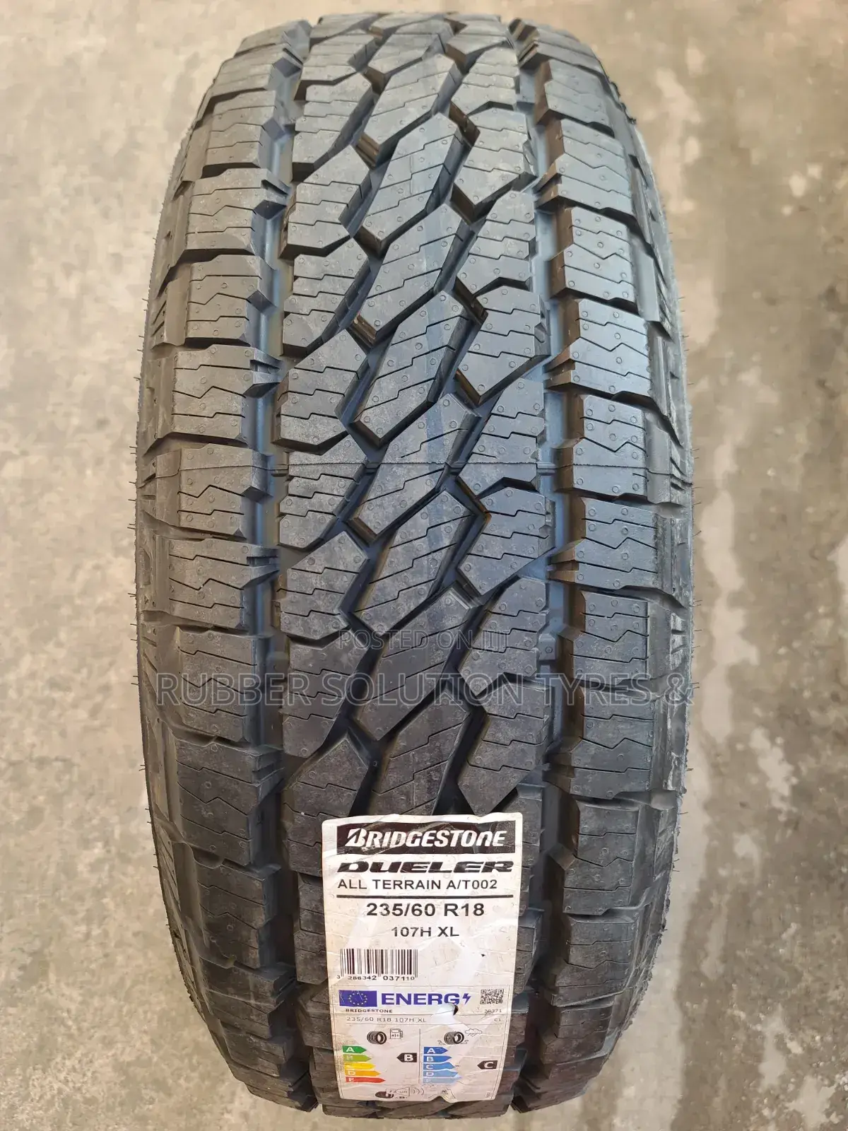 235/60 R18 Bridgestone Tyres 107h Dueler a/T002 All-Terrain
