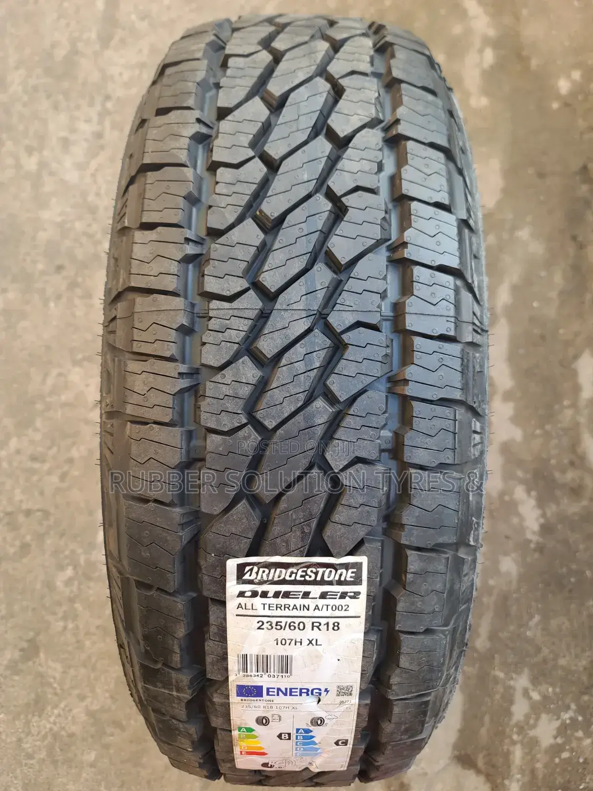 235/60 R18 Bridgestone Tyres 107h Dueler a/T002 All-Terrain
