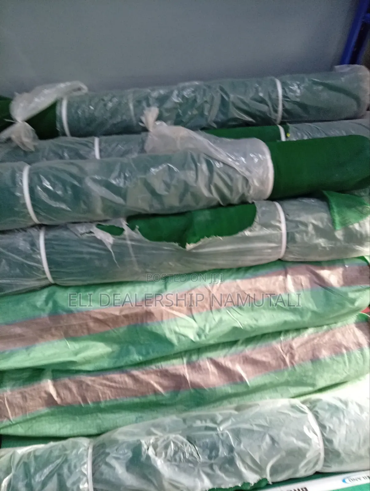 Uv-Stabilized Green Scaffolding Net for Site Protection