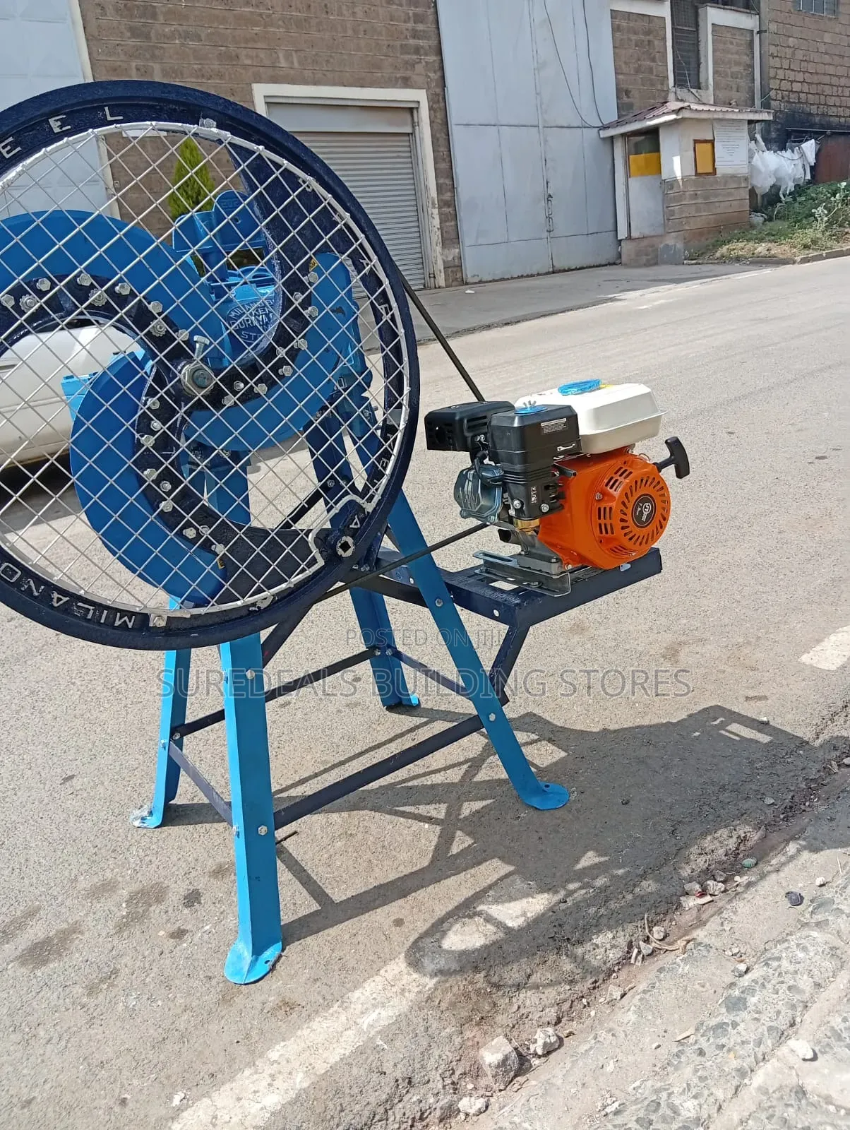 3-blade Chaff Cutter/ Fodder Chopper With Gasoline Engine / Motor