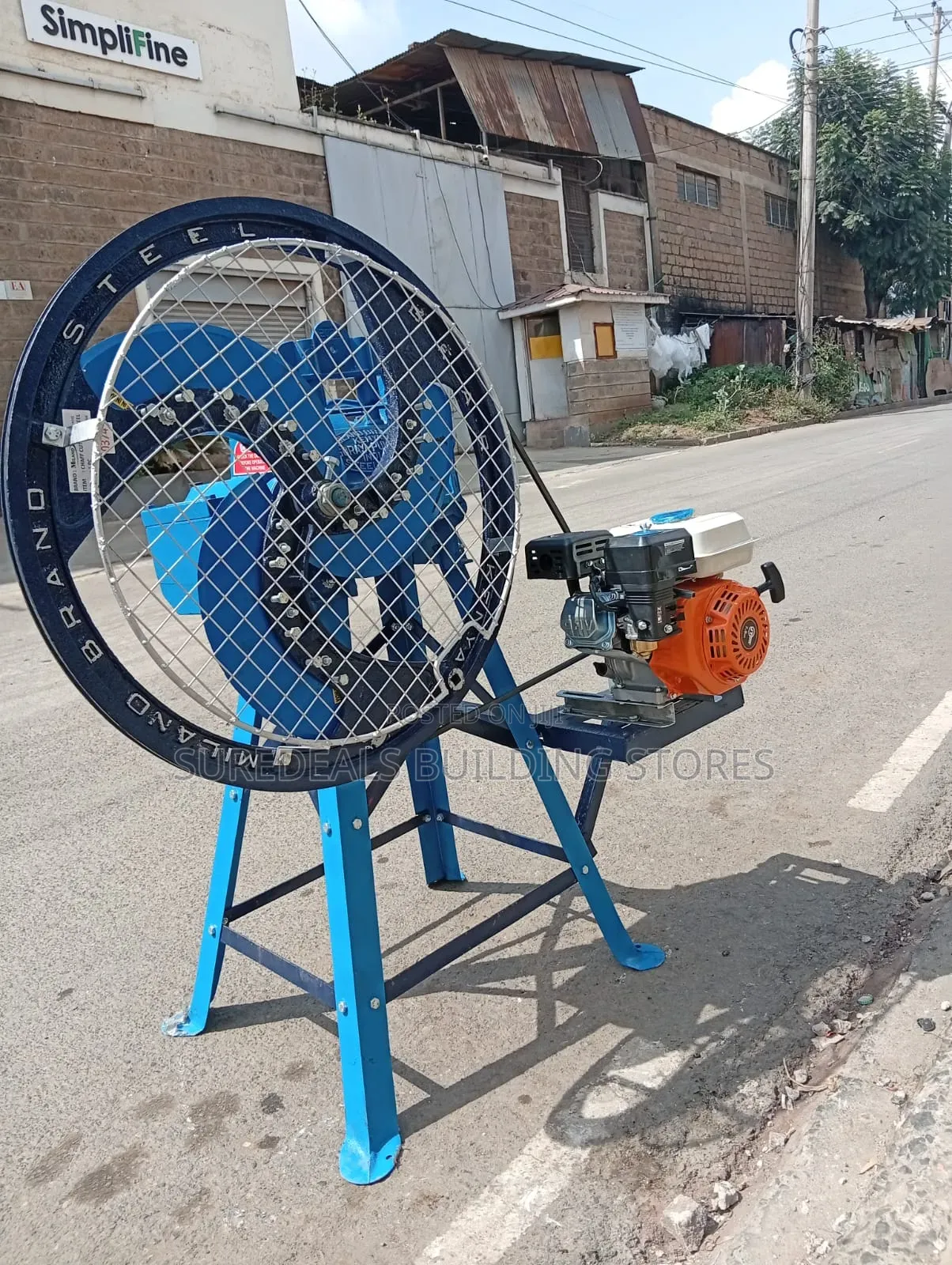 3-blade Chaff Cutter/ Fodder Chopper With Gasoline Engine / Motor