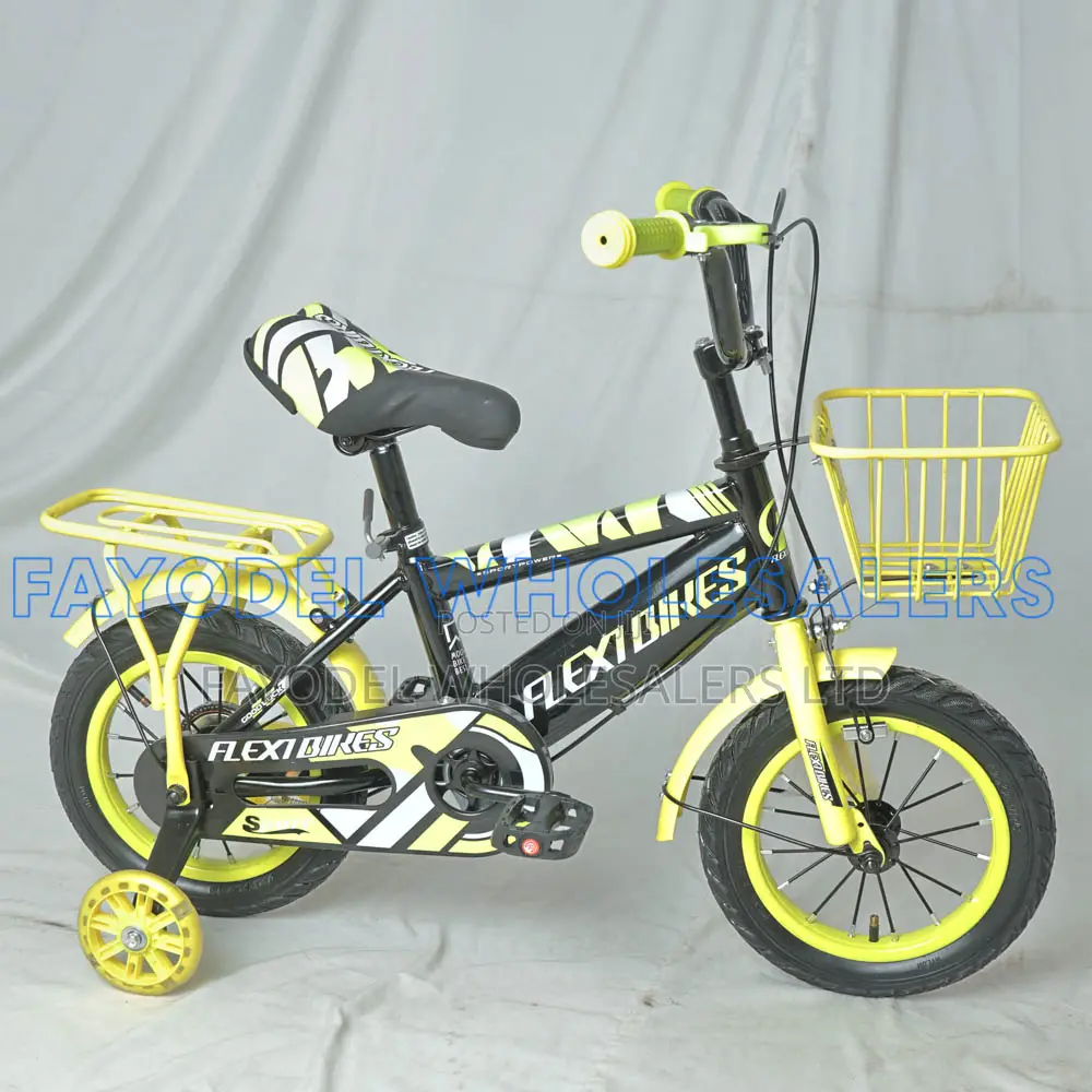 Kids Bike Size 12 With Training Wheels