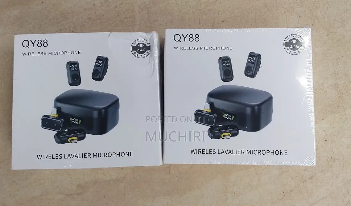 Qy88 Advanced Wireless Mic – High Quality Audio