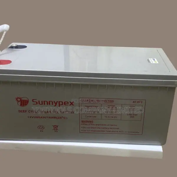 Sunnypex Deep Cycle Gel Battery 12v 200ah