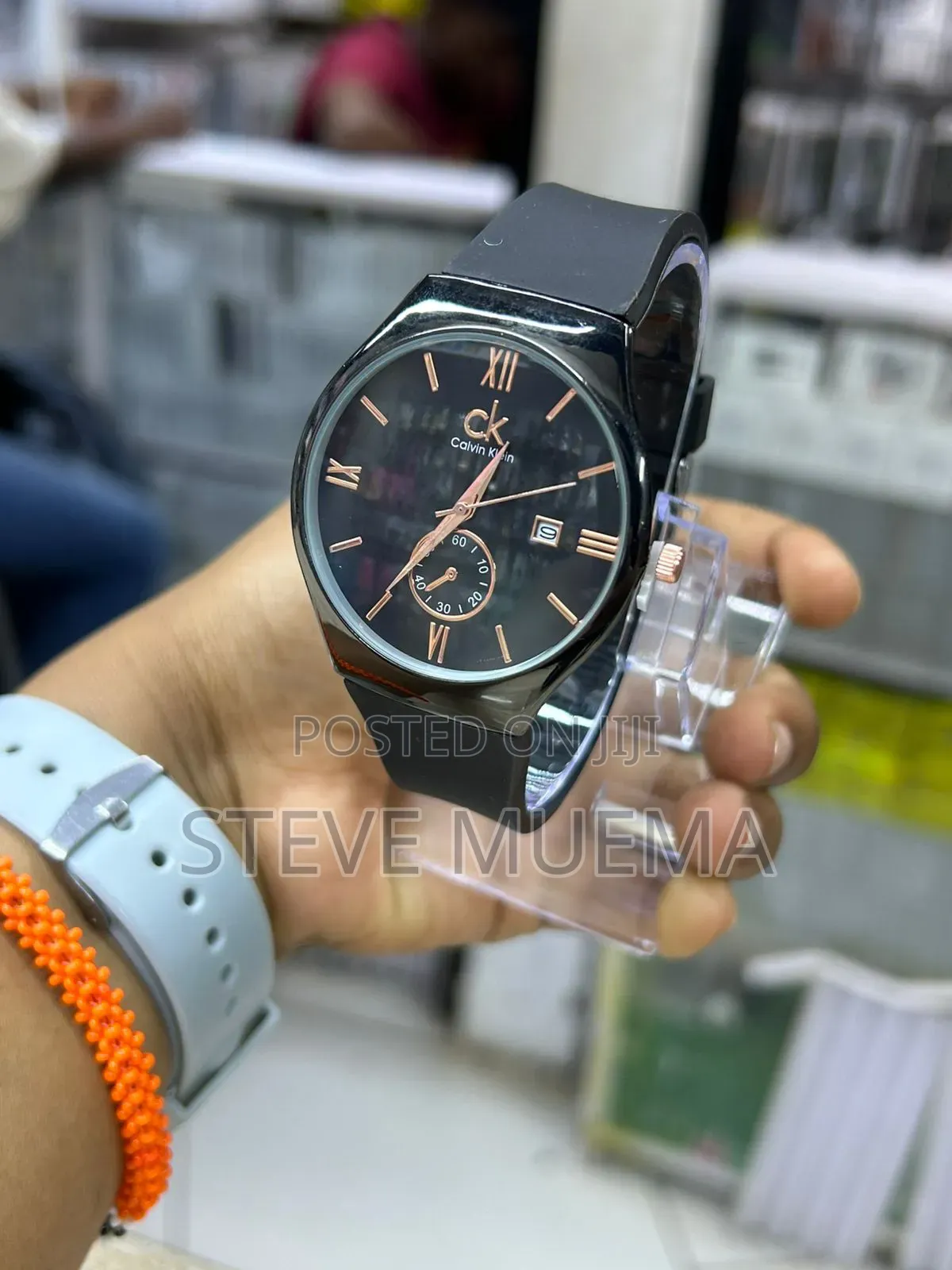 Rolex Rubber With Date.