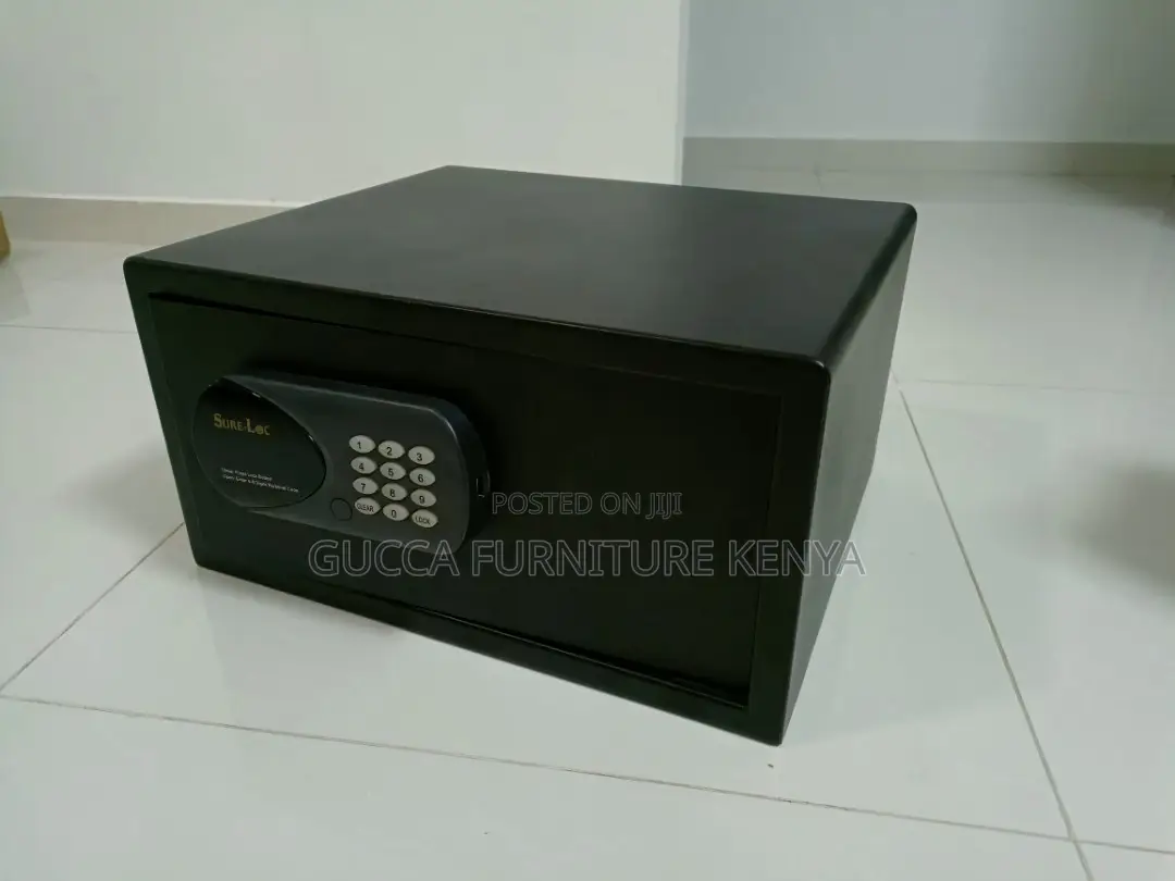 Office 9 KGS Black Storage Fireproof Safe.