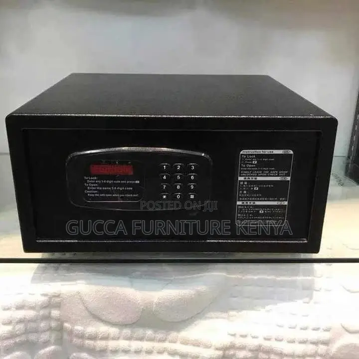 Office 9 KGS Black Storage Fireproof Safe.