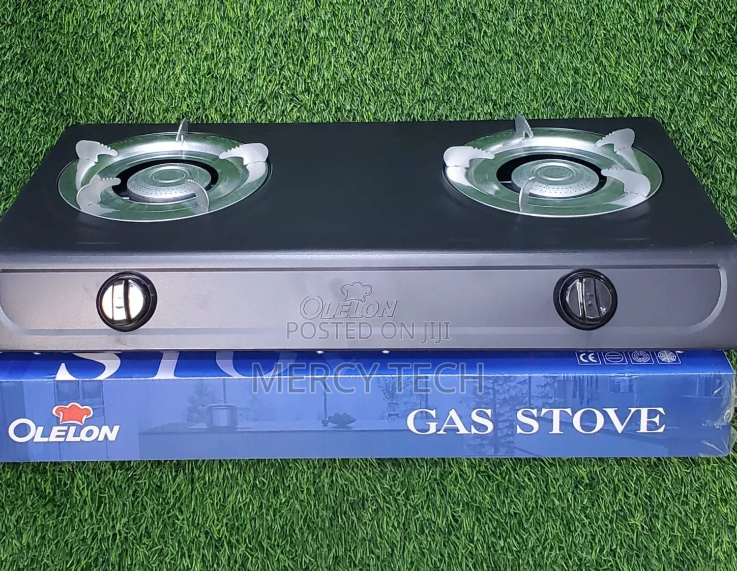 Olelon 2-Burner Stainless Top Cooker