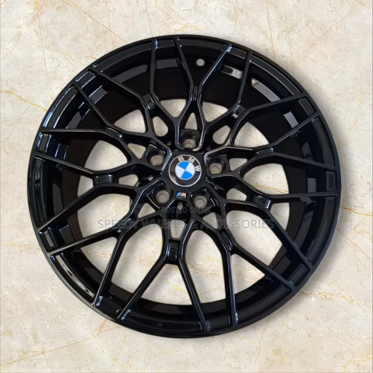 Size 19 Black BMW Rims BBS